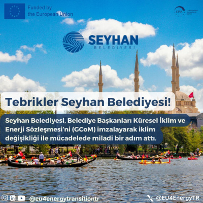 Seyhan Municipality Signs GCoM Commitment!